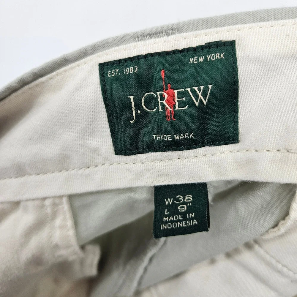 J Crew Shorts‎ Mens 38 Oarsman Tan Portsider Casual Preppy Vintage